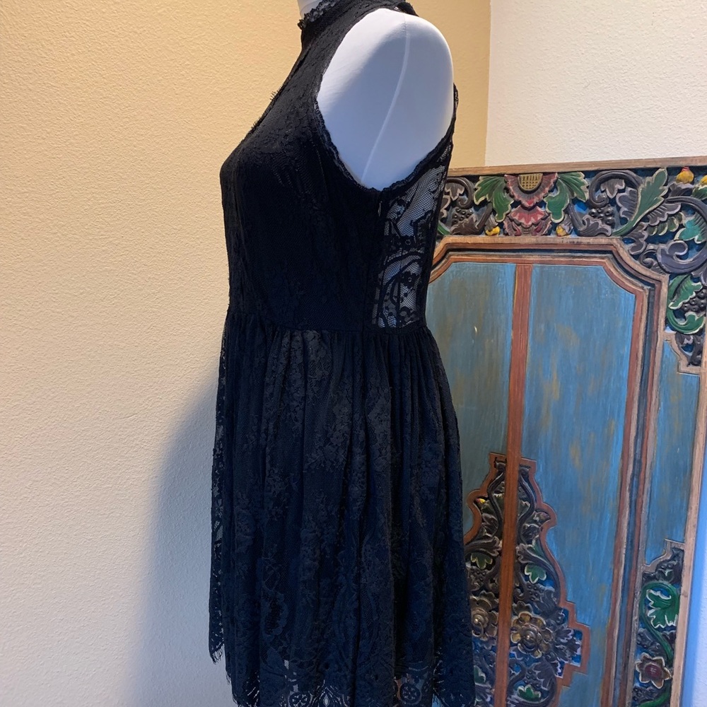 Free people black lace dress - Picture 4 of 7